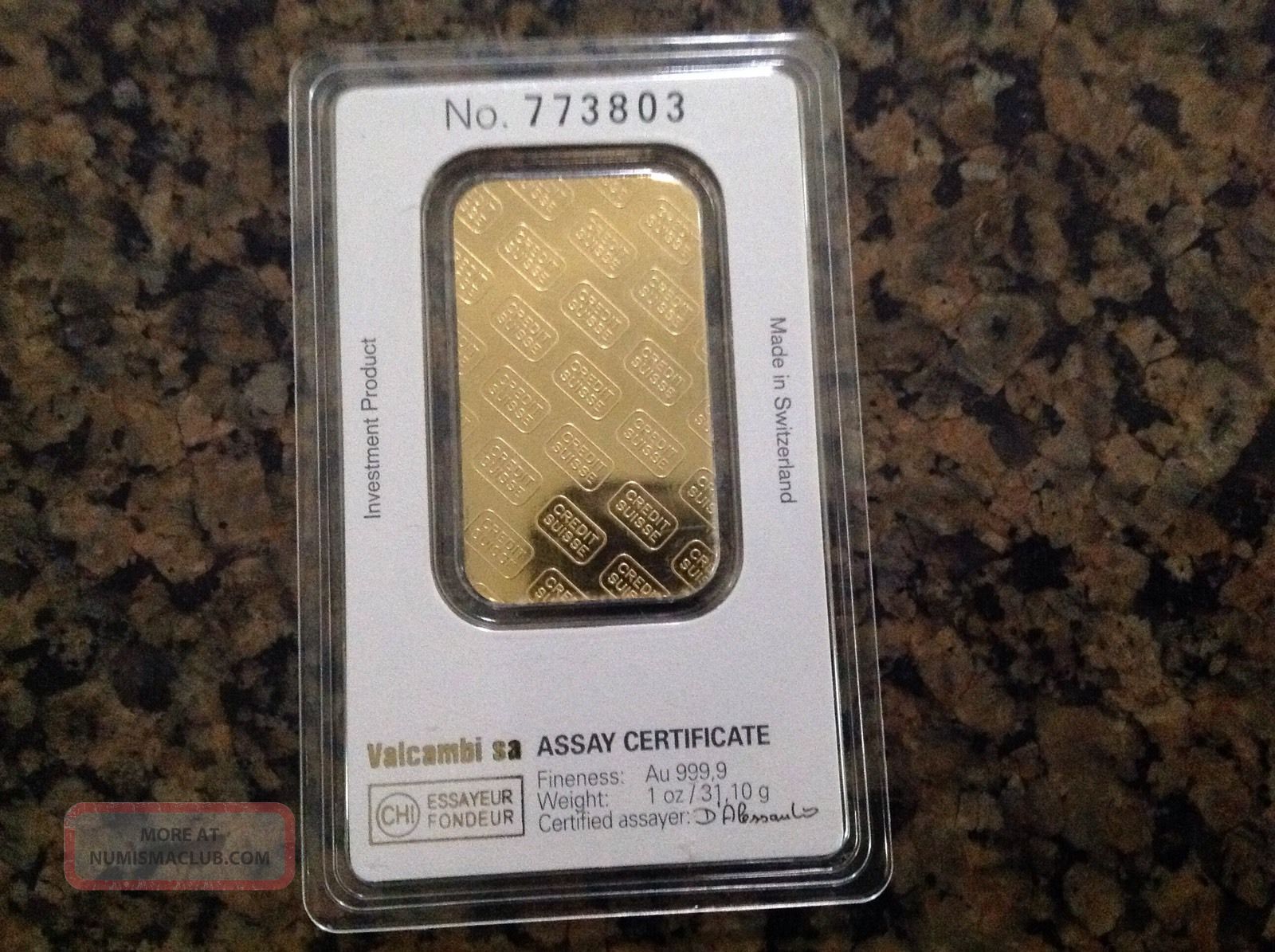 1 ounce credit suisse gold bar 1 ounce credit suisse gold bar