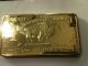Gold Bar 1 Ounce ' American Buffalo ' 100 Mills.  999 24k 1 Oz Fine Bullion Gold photo 2