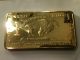 Gold Bar 1 Ounce ' American Buffalo ' 100 Mills.  999 24k 1 Oz Fine Bullion Gold photo 3