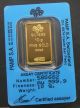 Gemini Zodiac 10 Gram Pamp Gold Bar 24k.  9999 Pure Bar 580682 Gold photo 1