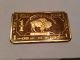 Gold Plated Bar 1 Ounce ' American Buffalo ' 100 Mills.  999 24k 1 Oz Fine Bullion Gold photo 3