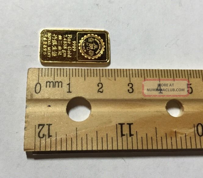Ltd Hang Seng Bank Hong Kong 9999 Fine Gold 24k Bar God Of Wealth Rare