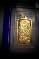 Pamp Suisse Fortuna 15.  85 Grams Rectangel Pendant Pure Gold 999.  9 Gold photo 2