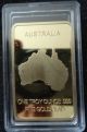 1 Australia,  The Endangered Dolphin One Troy Ounce.  999 Fine Gold Clad Gold photo 1