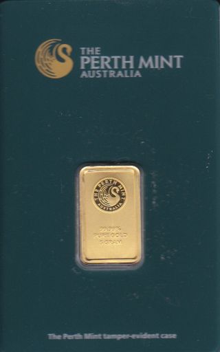 5 Gram 99.  99 24k Pure Gold Bar In Certificate Perth photo