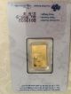 2.  5 Gram Pamp Suisse Fine Gold Bar 999.  9 Pure With Assay Certificate Gold photo 1