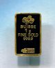 Pamp Suisse 1 Gram 9999 Rare Gold Bar From.  Hilow Silver Harley Davidson Gold photo 1
