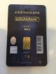 (3 X ' S) 1 G Gram 9999 24k Gold Premium Igr / Iar Bullion Bar Ingot Gold photo 3