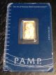 Pamp Suisse 5 G Five Grams Au 999,  9 Fine Pure 24k Gold Bullion Bar/ingot Assay Gold photo 1