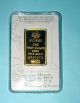 Pamp Suisse Gold Bar In Assay Card With 1 Troy Ounce Gold photo 1