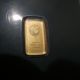 The Perth Australia 1 Gram 99.  99 Pure Gold Bar In Signed Assay Card Gold photo 3