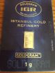 Igr 1 Gram 999.  9 Gold Bar Gold photo 2