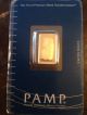 2.  5 Gram Pamp Swiss Gold Bar Certified Gold photo 1