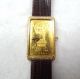 Corum 18k Gold & 10 Gram 999.  9 Fine Gold Swiss Ingot Bar Wrist Watch W/ Diamonds Gold photo 9