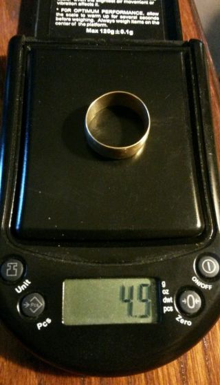 Gold Ring 4.  9 Grams Of 10k Gold photo