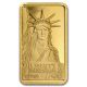 2 Gram Statue Of Liberty Credit Suisse Gold Bar - Sku 46776 Gold photo 2