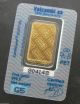 5 Gram Credit Suisse 24k Gold Bar.  9999 804148 Gold photo 1
