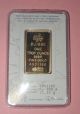 Pamp Sussie 1 Troy Ounce Solid Gold Bullion Bar In Assay Card Gold photo 1