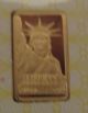 1 Gram Credit Suisse Statue Of Liberty Gold Bar (w/assay) 999 Gold Gold photo 4