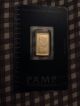 2 1/2 Gram Pamp Gold Bar - Lady Fortuna - In Assay Card Gold photo 2