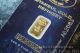 1 Gram Istanbul Gold Refinery 24 Karat 1.  0 G 9999 Fine Gold Bar Blue Assay Card Gold photo 9
