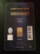 3g Gram 9999 24k Gold Premium Igr / Iar Bullion Bar Ingot Gold photo 3