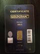3g Gram 9999 24k Gold Premium Igr / Iar Bullion Bar Ingot Gold photo 5