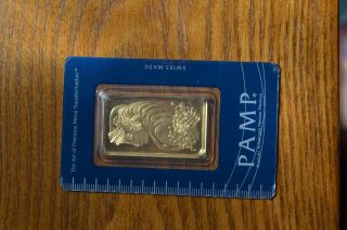 1 Oz Pamp Suisse Gold Bar (in Assay) - Ebay photo