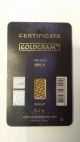 . 5 Gram 999.  9 Fine Gold Bar Bullion Ingot Igr Certificate Goldgram Gold photo 1