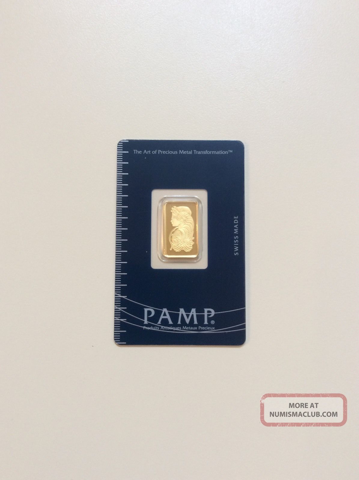 pamp gold bar vs credit suisse gold bar