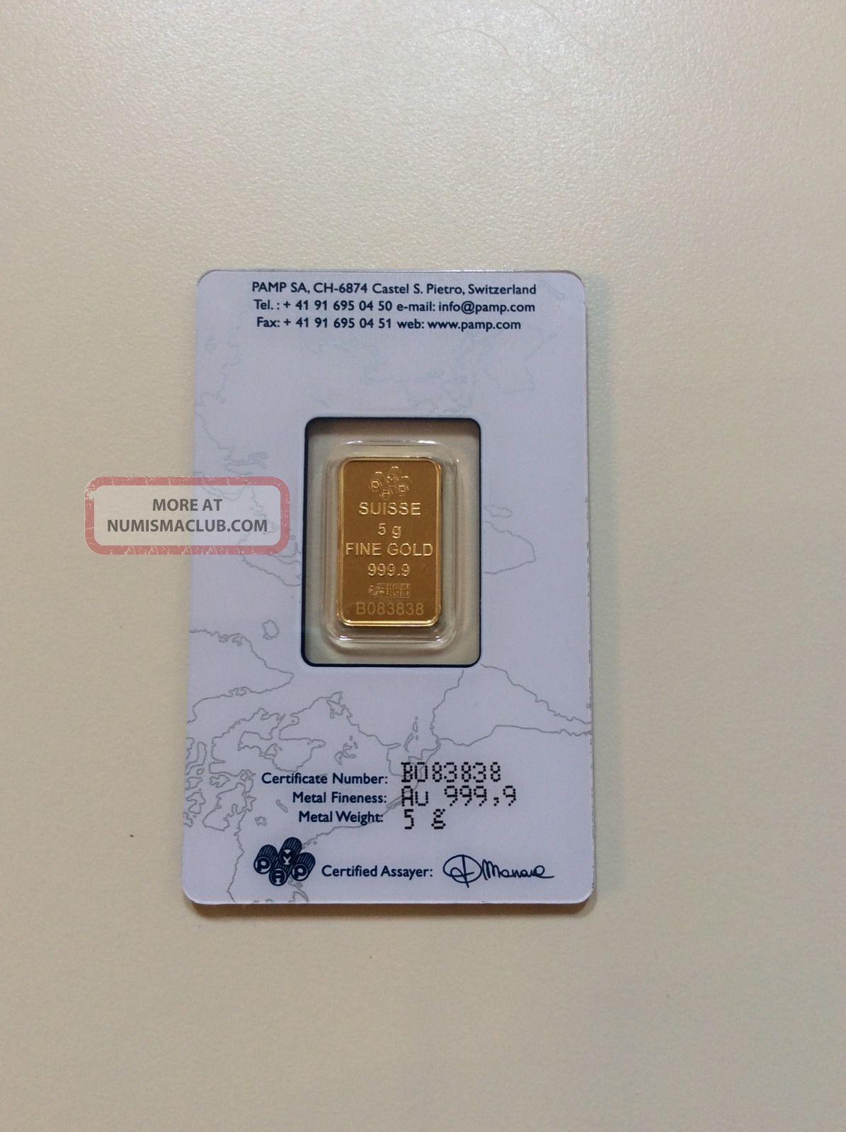 perth vs credit suisse gold bar