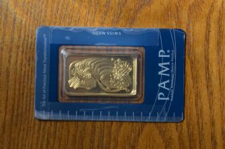 1 Oz Pamp Suisse Gold Bar (in Assay) - Ebay photo