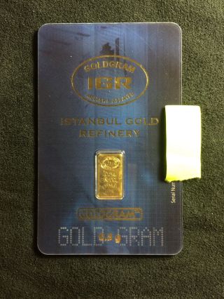 . 5 Igr Gold Bar photo