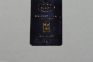 Instanbul Gold 1 Gram Bar Goldgram photo