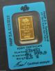 2.  5 Gram Fortuna Pamp Suisse 24k Gold Bar.  9999 225710 Gold photo 1