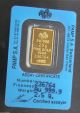 2.  5 Gram Fortuna Pamp Suisse 24k Gold Bar.  9999 236764 Gold photo 1