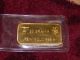 20 Gram Gold Bar 24 Karat Pure 9999 Fine Swiss Bank.  With Case/sleeve Gold photo 2