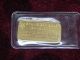 20 Gram Gold Bar 24 Karat Pure 9999 Fine Swiss Bank.  With Case/sleeve Gold photo 3