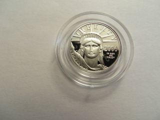 2006 $10 Platinum Eagle,  Package & photo