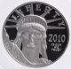 2010 W American Platinum Eagle 1oz Proof Coin Anacs Pr 70 Dcam First Release Platinum photo 3