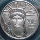 2003 $50 Statue Of Liberty 1/2 Ounce.  9995 Platinum Coin - Pcgs Ms 69 Platinum photo 1