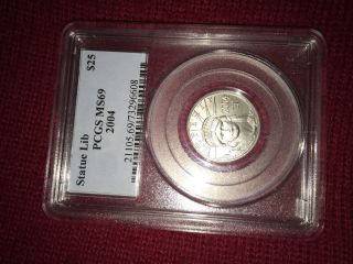 2004 Statue Of Liberty $25 Platinum Coin,  Starting Bid Lowered photo