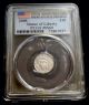 2005 1/10th Platinum Eagle Pcgs Ms69 Statue Of Liberty $10 Bullion Coin No Reser Platinum photo 2