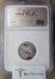 1997 Eagle,  Proof,  Ngc Pf 70,  Us,  25 Dollars,  1/4 Ounce, .  9995 Platinum Coin Platinum photo 2