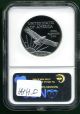1997w American Platinum Eagle $100.  00 Ngc Pf69 Ultra Cameo Platinum photo 1