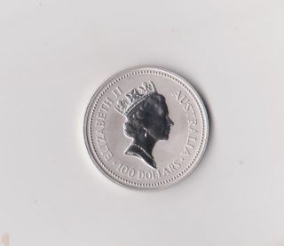 1990 1 Oz Platinum Australian Koala Coin photo