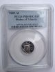 2002 - W Platinum $10 Pcgs Pr69dcam Statue Of Liberty 1/10oz Platinum photo 2