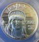 2008 $100 Platinum Eagle Statue Of Liberty Anacs Ms70 First Strike 1 Ounce Platinum photo 5