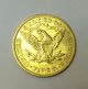 1904 $5.  00 Au - Uncirculated Liberty Head Half Eagle Gold Uncleaned Beauty Gold (Pre-1933) photo 4