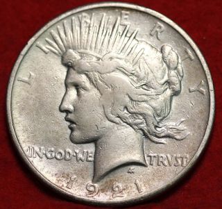 1921 Silver Peace Dollar photo